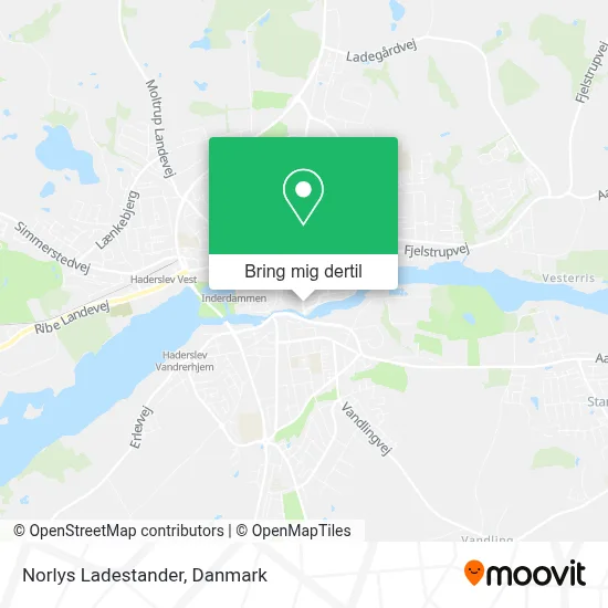 Norlys Ladestander kort