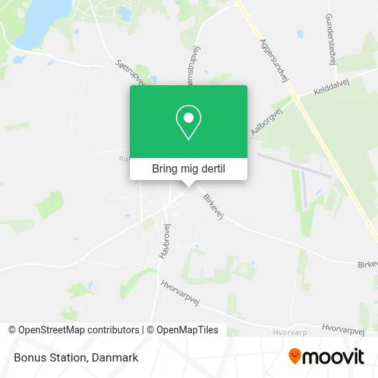 Bonus Station kort