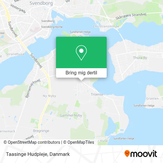 Taasinge Hudpleje kort