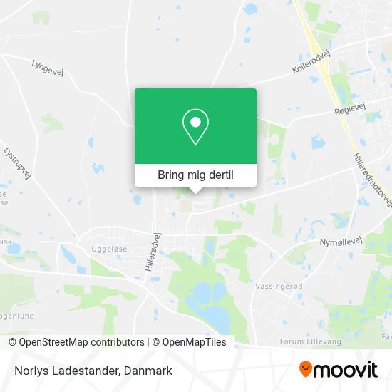 Norlys Ladestander kort