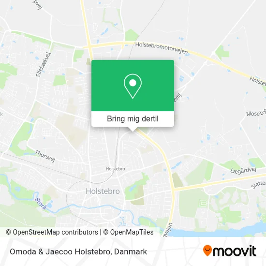 Omoda & Jaecoo Holstebro kort