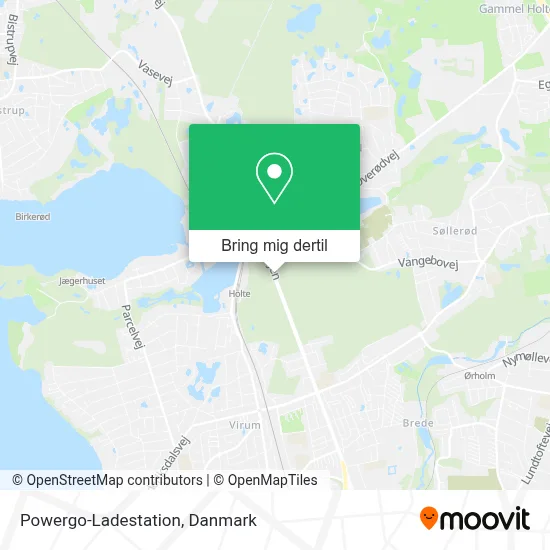 Powergo-Ladestation kort