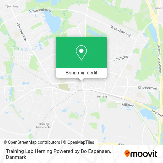 Training Lab Herning Powered by Bo Espensen kort