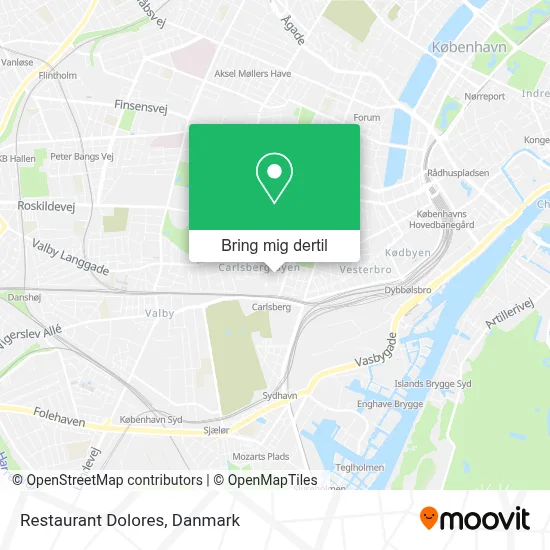 Restaurant Dolores kort