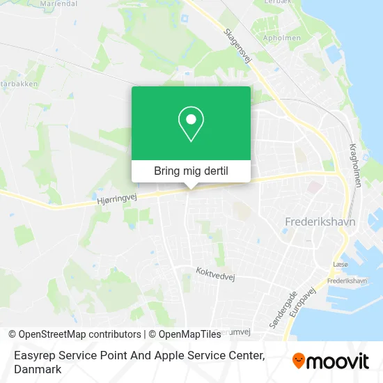 Easyrep Service Point And Apple Service Center kort