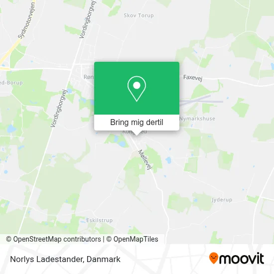 Norlys Ladestander kort