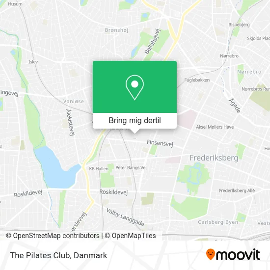 The Pilates Club kort