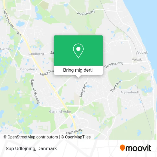 Sup Udlejning kort