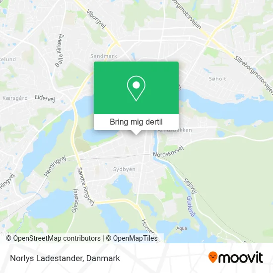 Norlys Ladestander kort