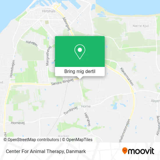 Center For Animal Therapy kort