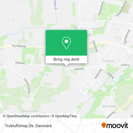 Trykluftshop.Dk kort