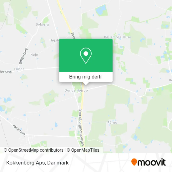 Kokkenborg Aps kort
