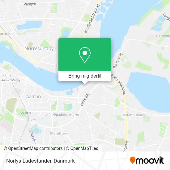 Norlys Ladestander kort