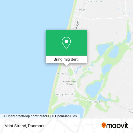 Vrist Strand kort
