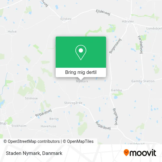 Staden Nymark kort