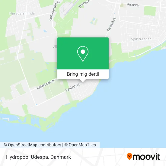 Hydropool Udespa kort