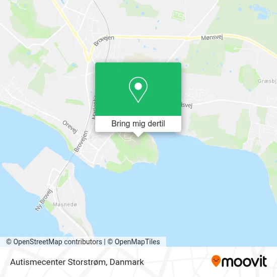 Autismecenter Storstrøm kort