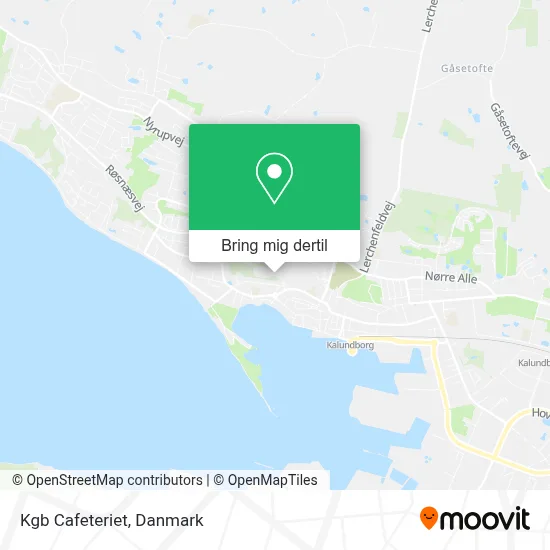 Kgb Cafeteriet kort