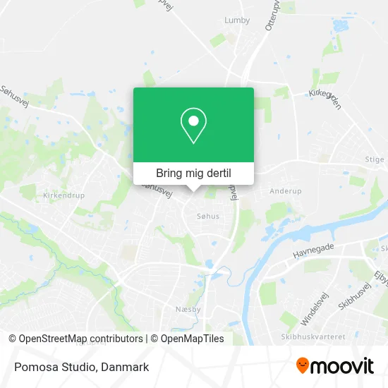 Pomosa Studio kort