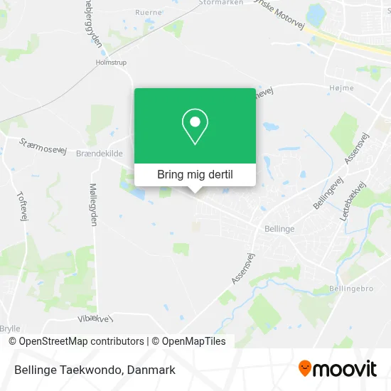 Bellinge Taekwondo kort