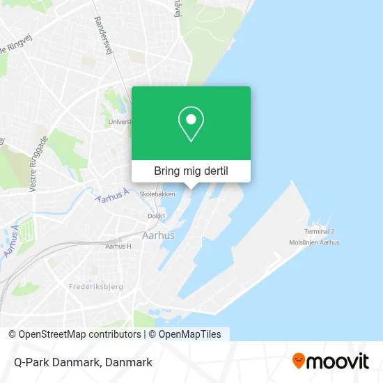 Q-Park Danmark kort