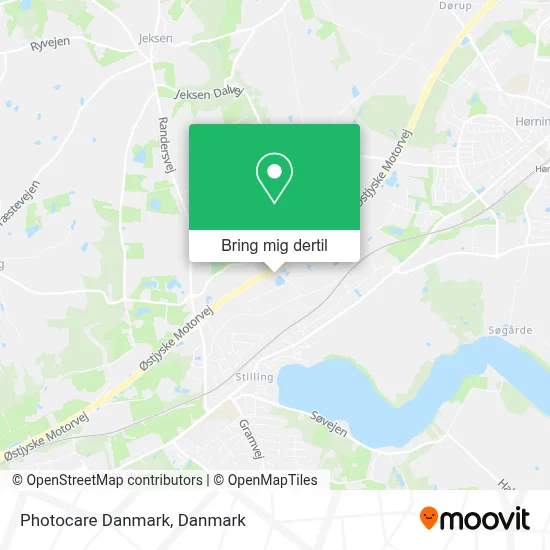 Photocare Danmark kort