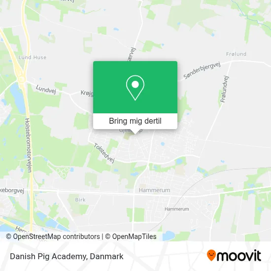 Danish Pig Academy kort