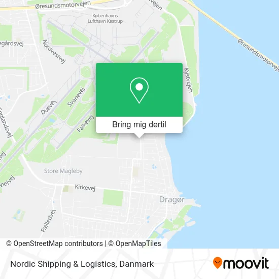 Nordic Shipping & Logistics kort