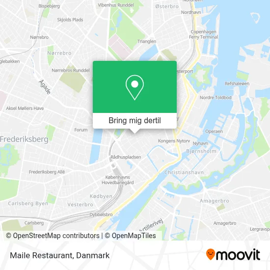 Maile Restaurant kort