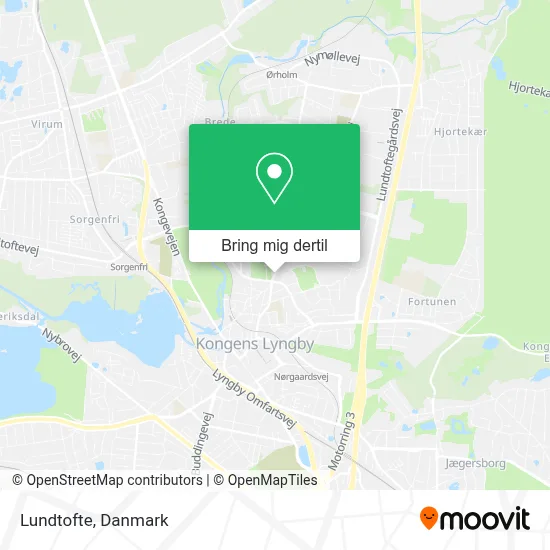 Lundtofte kort