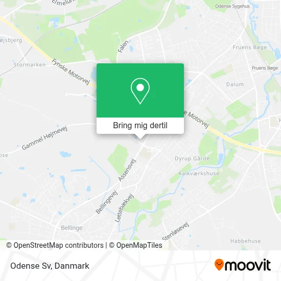 Odense Sv kort