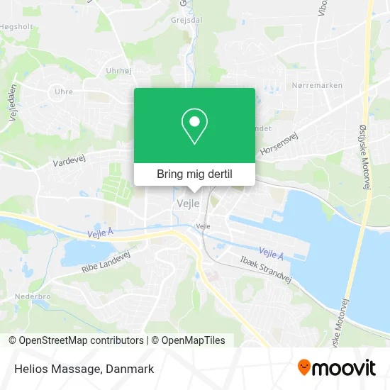 Helios Massage kort