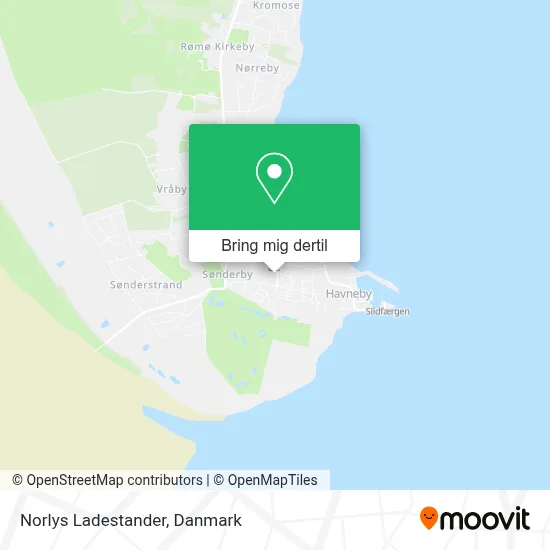 Norlys Ladestander kort