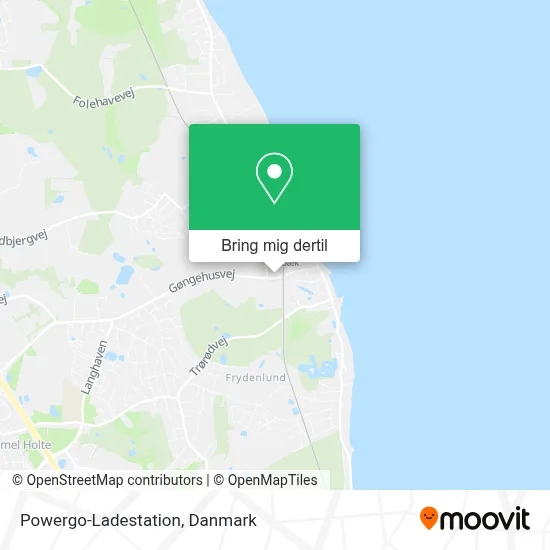 Powergo-Ladestation kort