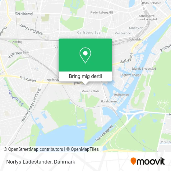 Norlys Ladestander kort