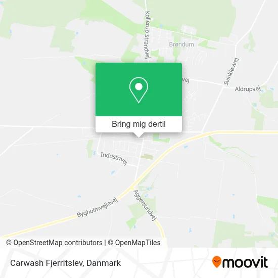 Carwash Fjerritslev kort
