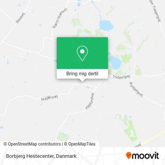Borbjerg Hestecenter kort