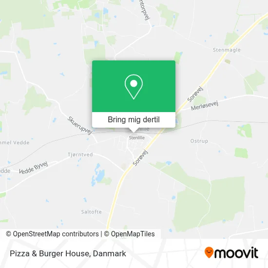Pizza & Burger House kort