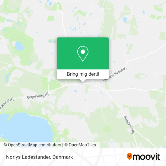Norlys Ladestander kort