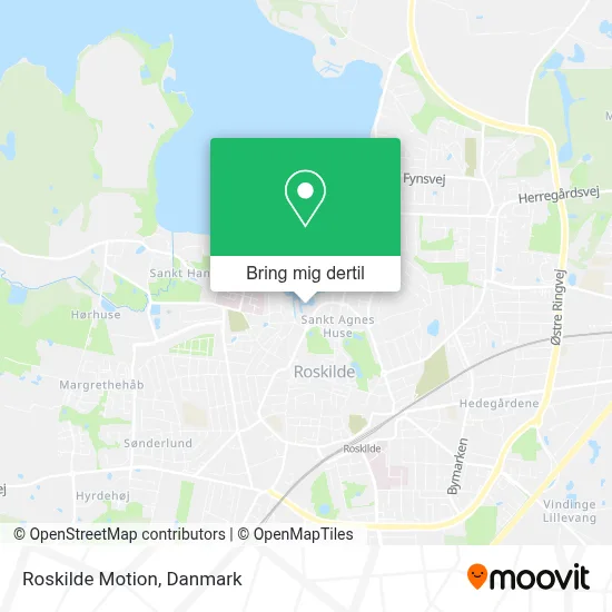 Roskilde Motion kort
