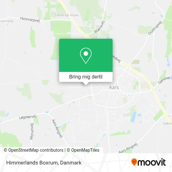 Himmerlands Boxrum kort