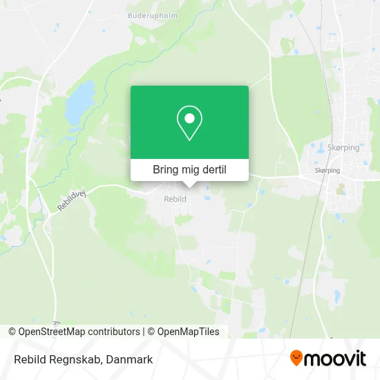 Rebild Regnskab kort