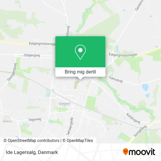 Ide Lagersalg kort