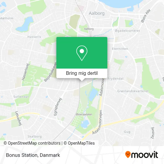 Bonus Station kort