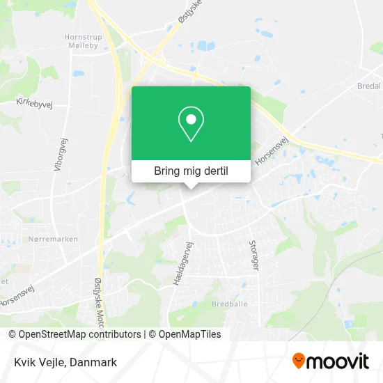 Kvik Vejle kort