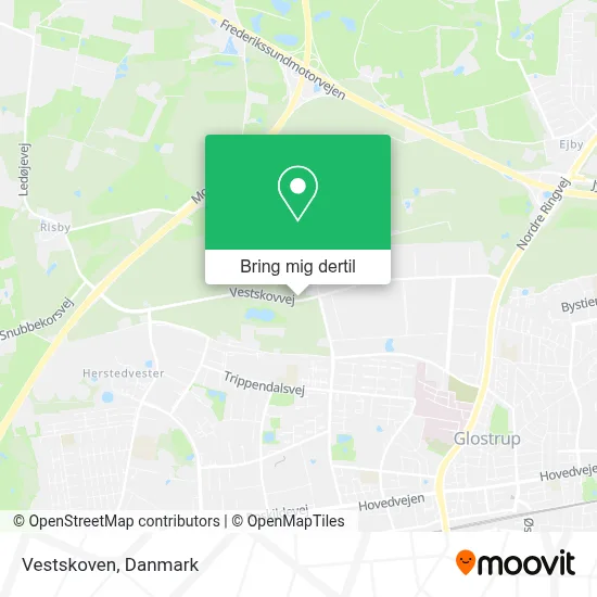 Vestskoven kort