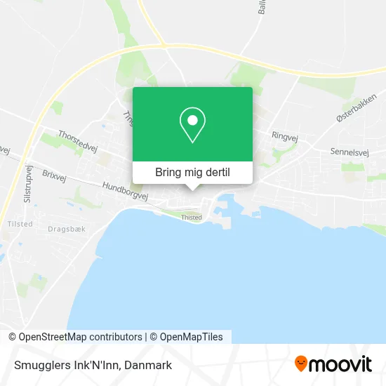 Smugglers Ink'N'Inn kort