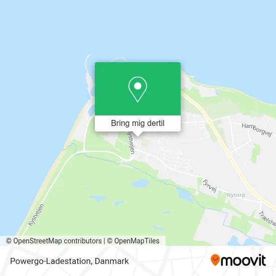 Powergo-Ladestation kort