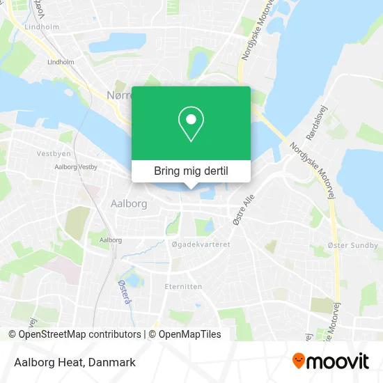 Aalborg Heat kort