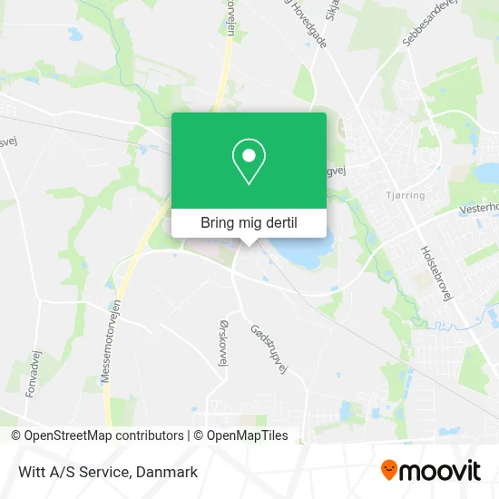 Witt A/S Service kort
